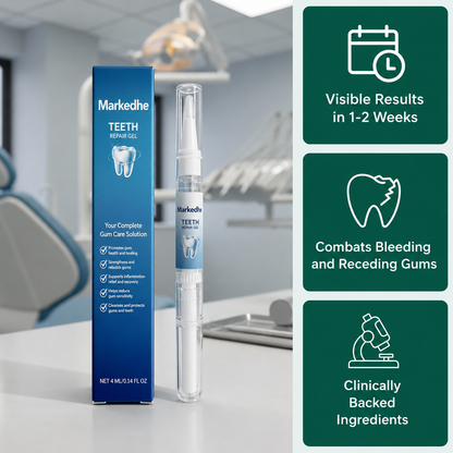 Teeth Whitening & Repair Gel 🦷