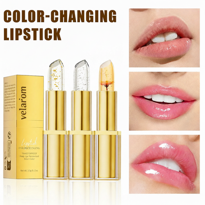 Color-Changing Gold Leaf Lipstick