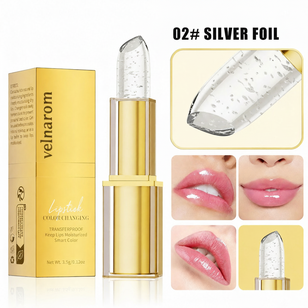 Color-Changing Gold Leaf Lipstick