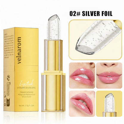 Color-Changing Gold Leaf Lipstick